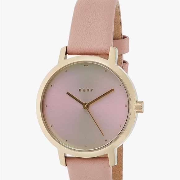 DKNY Blush Pink and Gold Women's Watch - Picture 1 of 5